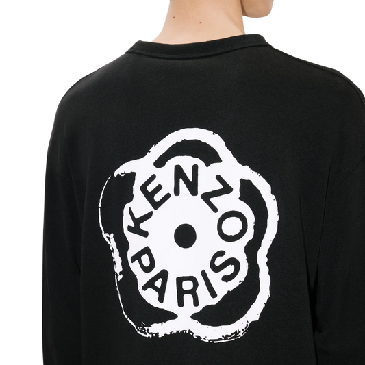 Kenzo Gots Boke Flower 2.0 Relax Long Sleeve T-Shirt Black FG55TL3024SK99J