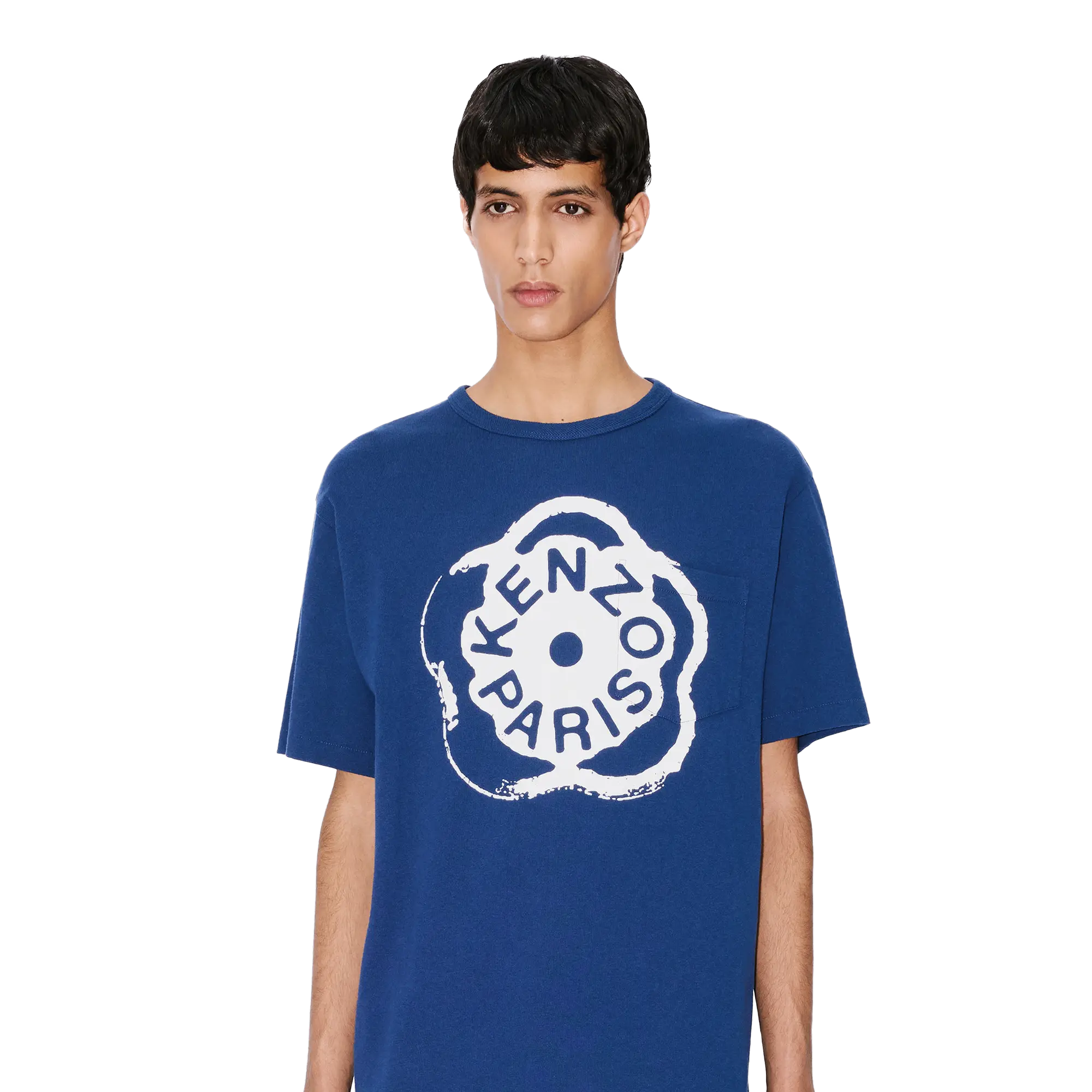 Kenzo Boke Flower 2.0 Classic T-Shirt Deep Sea Blue FG55TS2044SK75