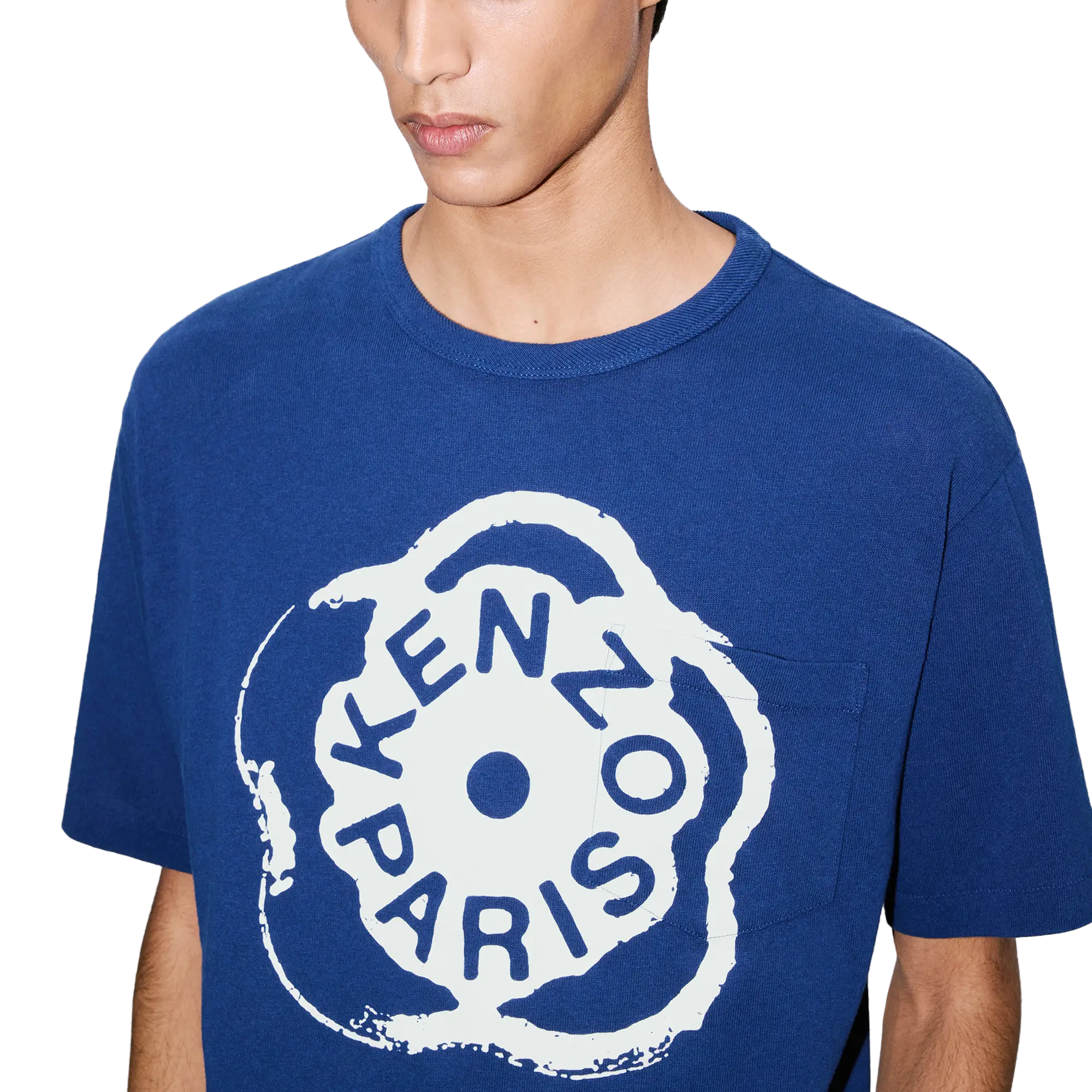 Kenzo Boke Flower 2.0 Classic T-Shirt Deep Sea Blue FG55TS2044SK75