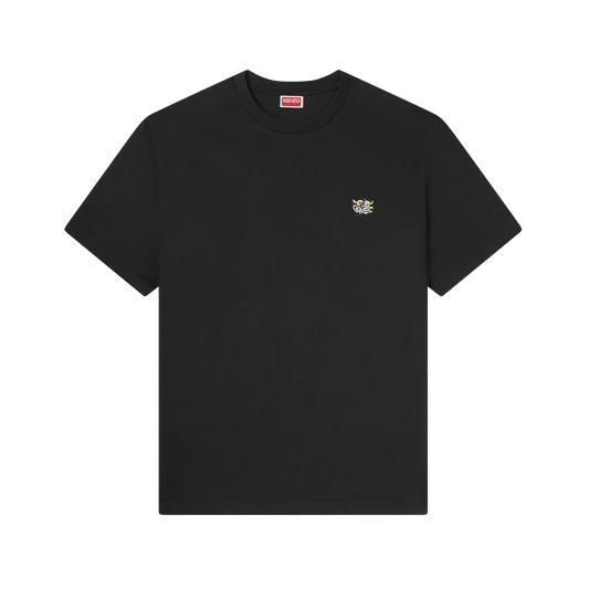 Kenzo Gots Wild Tiger Classic Embroidered T-Shirt Black FG55TS2054SG99J