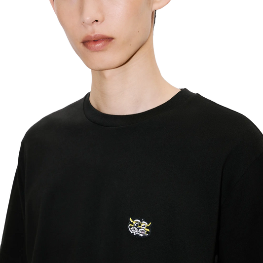 Kenzo Gots Wild Tiger Classic Embroidered T-Shirt Black FG55TS2054SG99J