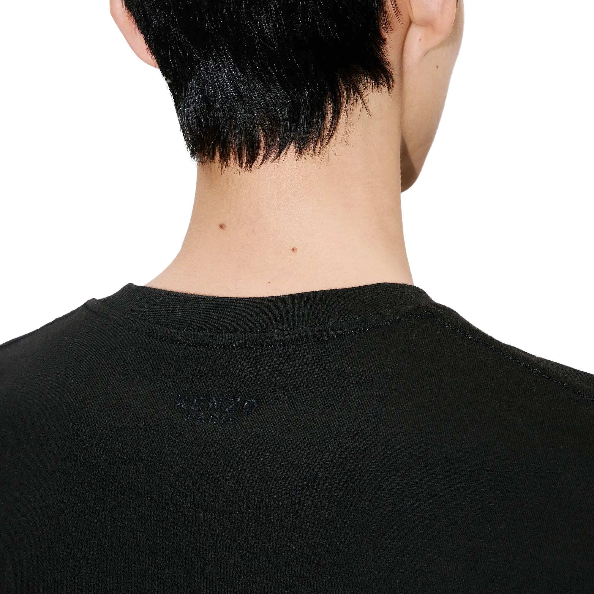 Kenzo Gots Wild Tiger Classic Embroidered T-Shirt Black FG55TS2054SG99J