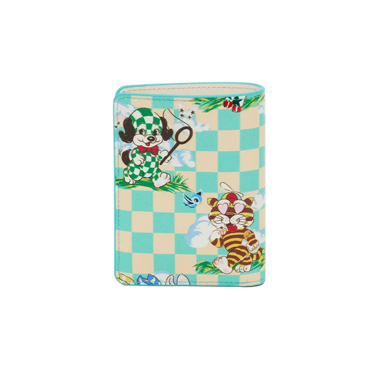 Kenzo Cartoon Fold Wallet Aqua FG58PM801L4060