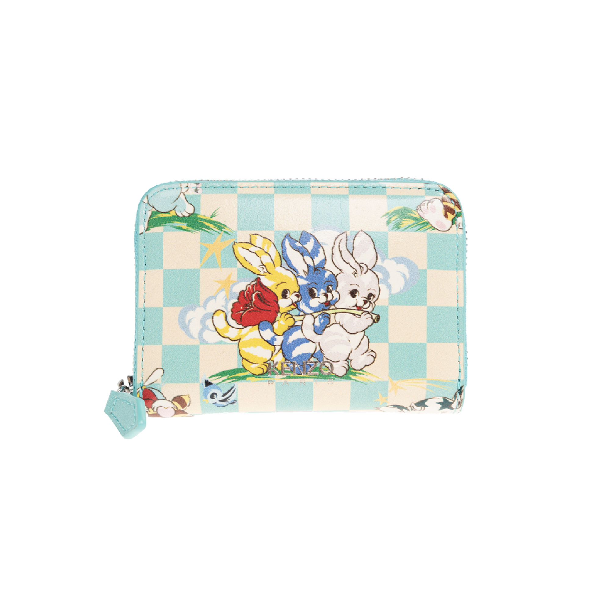Kenzo Cartoon Wallet Aqua FG58PM803L4060