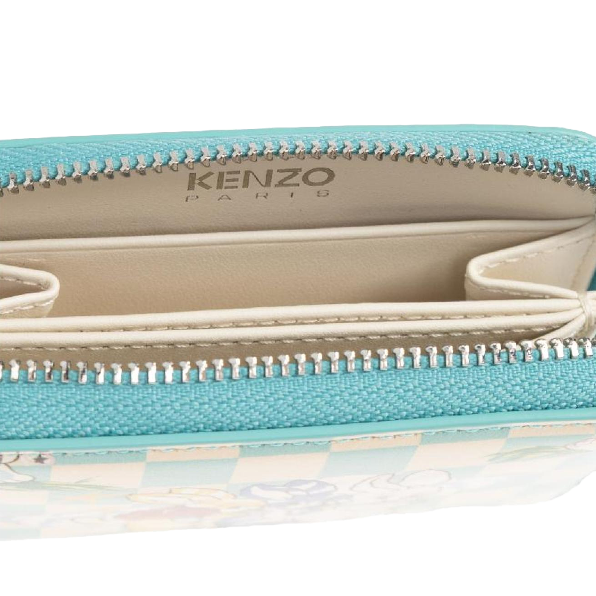Kenzo Cartoon Wallet Aqua FG58PM803L4060