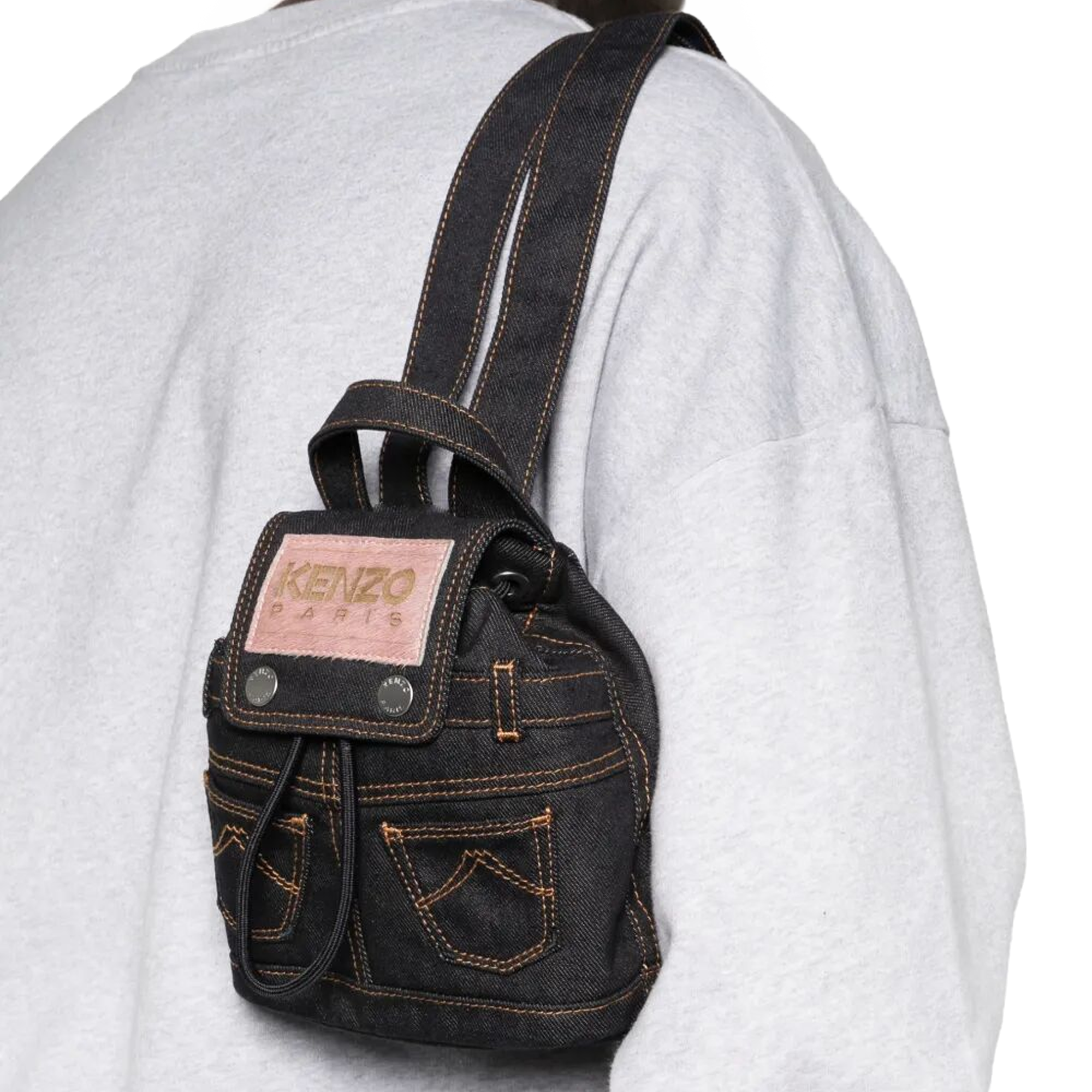 Kenzo Five Pockets MINI Backpack Navy Blue FG58SA403F2376