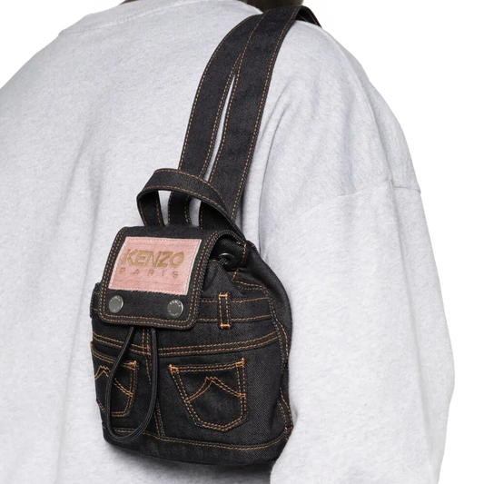 Kenzo Five Pockets MINI Backpack Navy Blue FG58SA403F2376