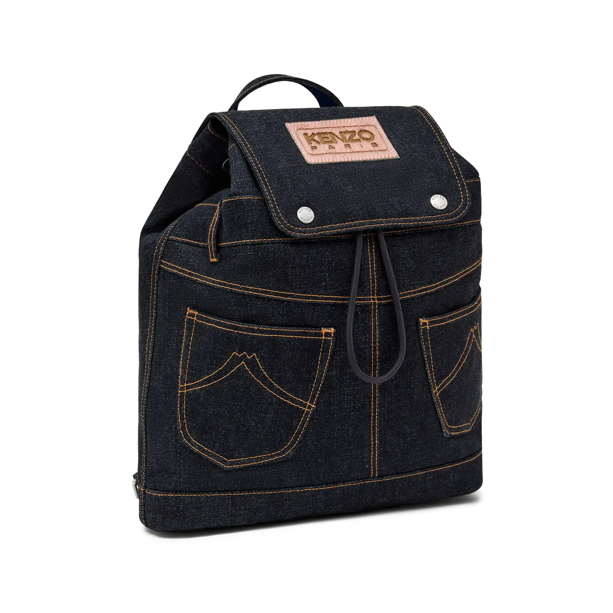 Kenzo Five Pockets Backpack Navy Blue FG58SA413F2376