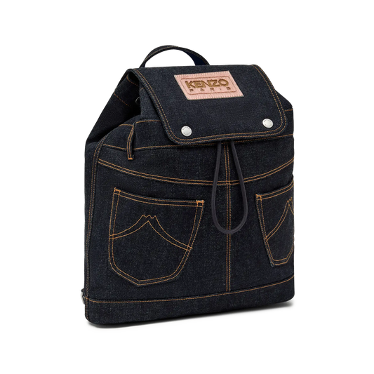 Kenzo Five Pockets Backpack Navy Blue FG58SA413F2376