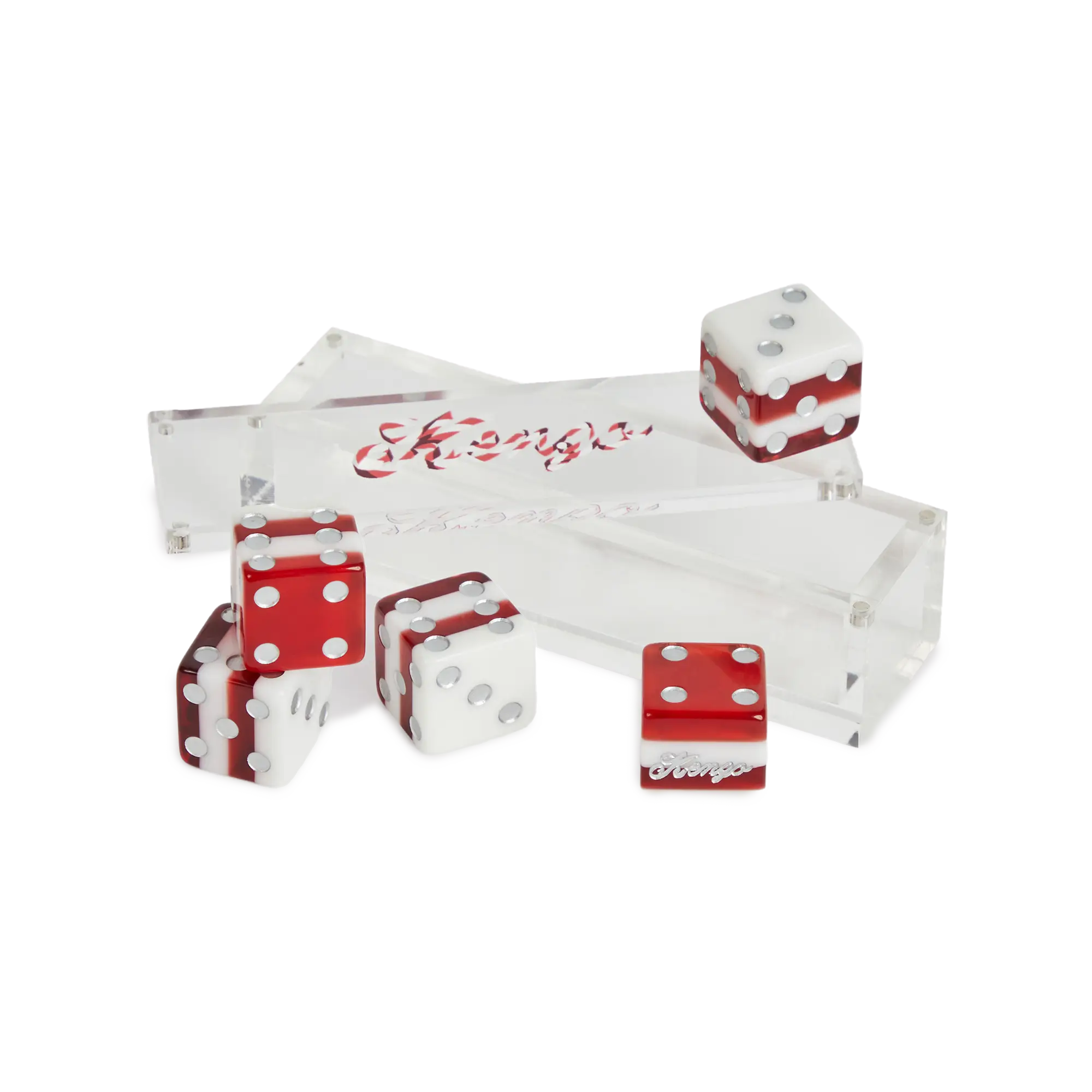 Kenzo Winter Holidays Dice Set Cherry
