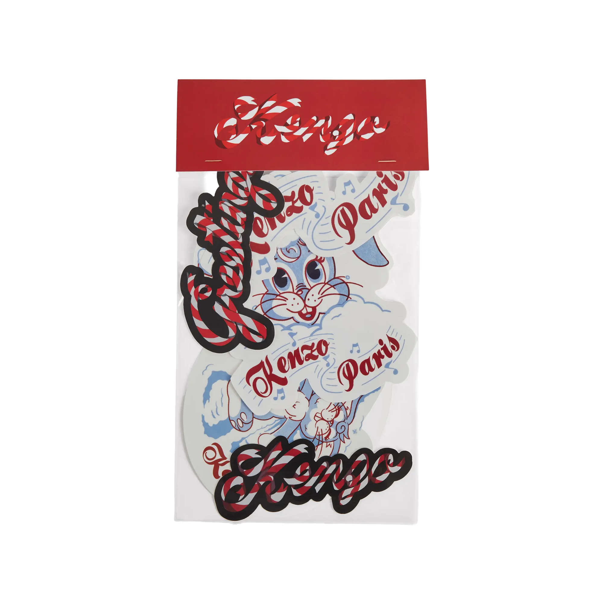 Kenzo Winter Holidays Stickers Multicolor