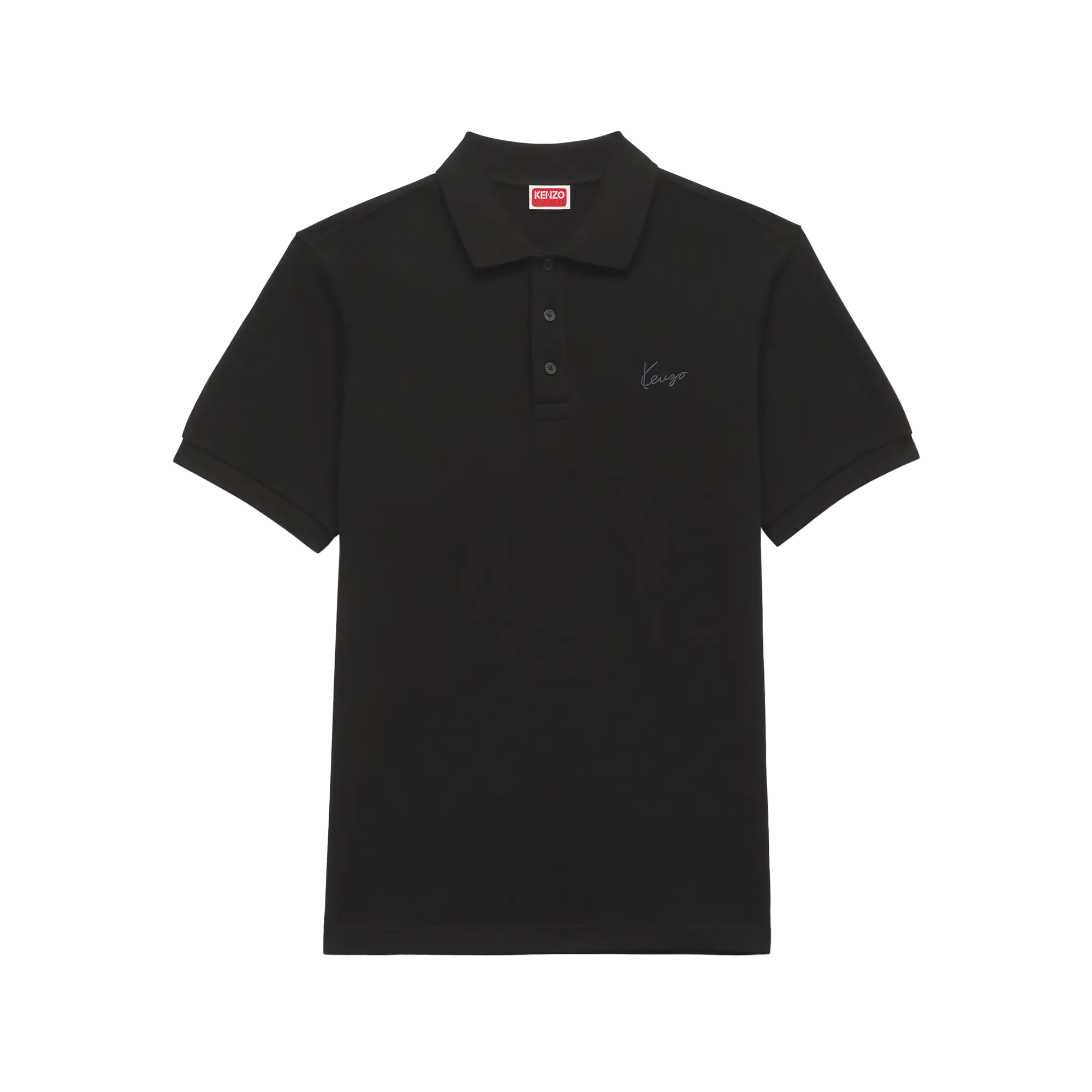 Kenzo Signature Slim Polo Black FG65PO1554PU.99