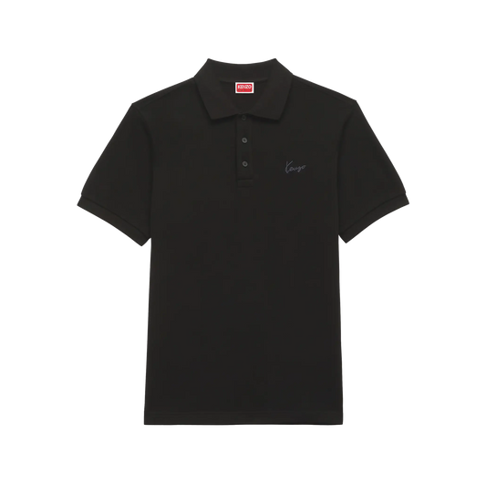 Kenzo Signature Slim Polo Black FG65PO1554PU.99