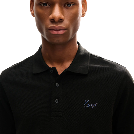 Kenzo Signature Slim Polo Black FG65PO1554PU.99