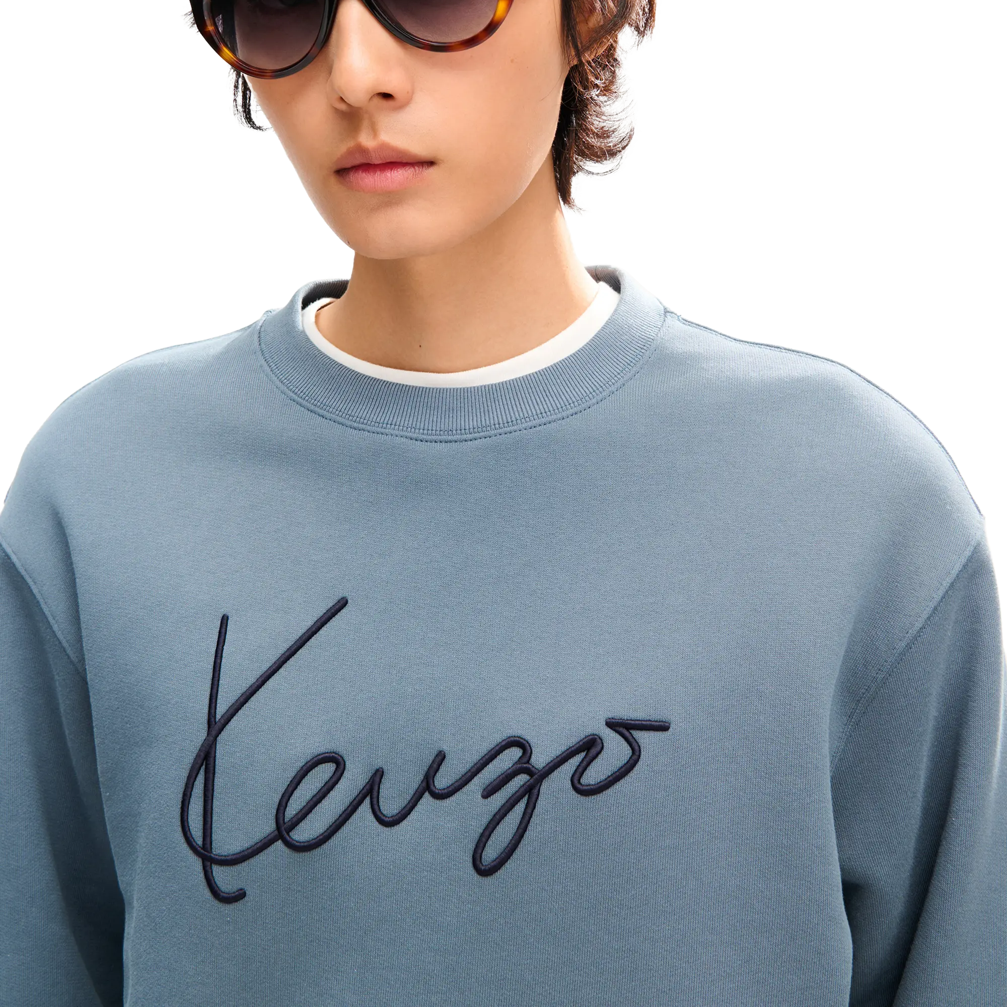 Kenzo Sounds Slim Sweatshirt Anthracite FG65SW2704MJ.98