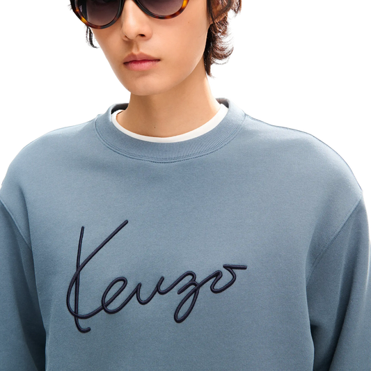 Kenzo Sounds Slim Sweatshirt Anthracite FG65SW2704MJ.98