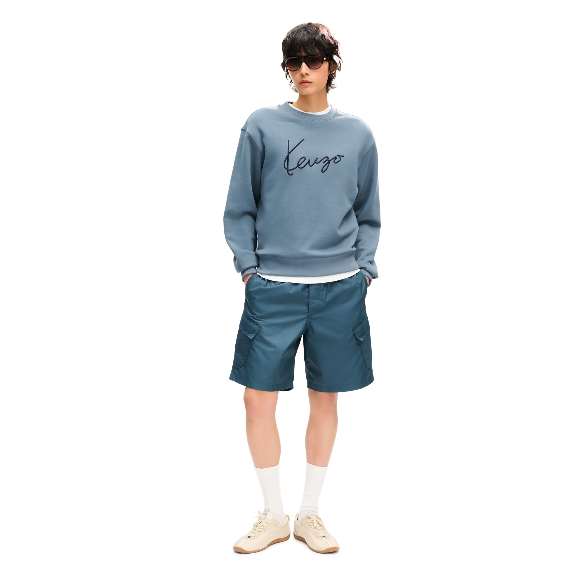 Kenzo Sounds Slim Sweatshirt Anthracite FG65SW2704MJ.98