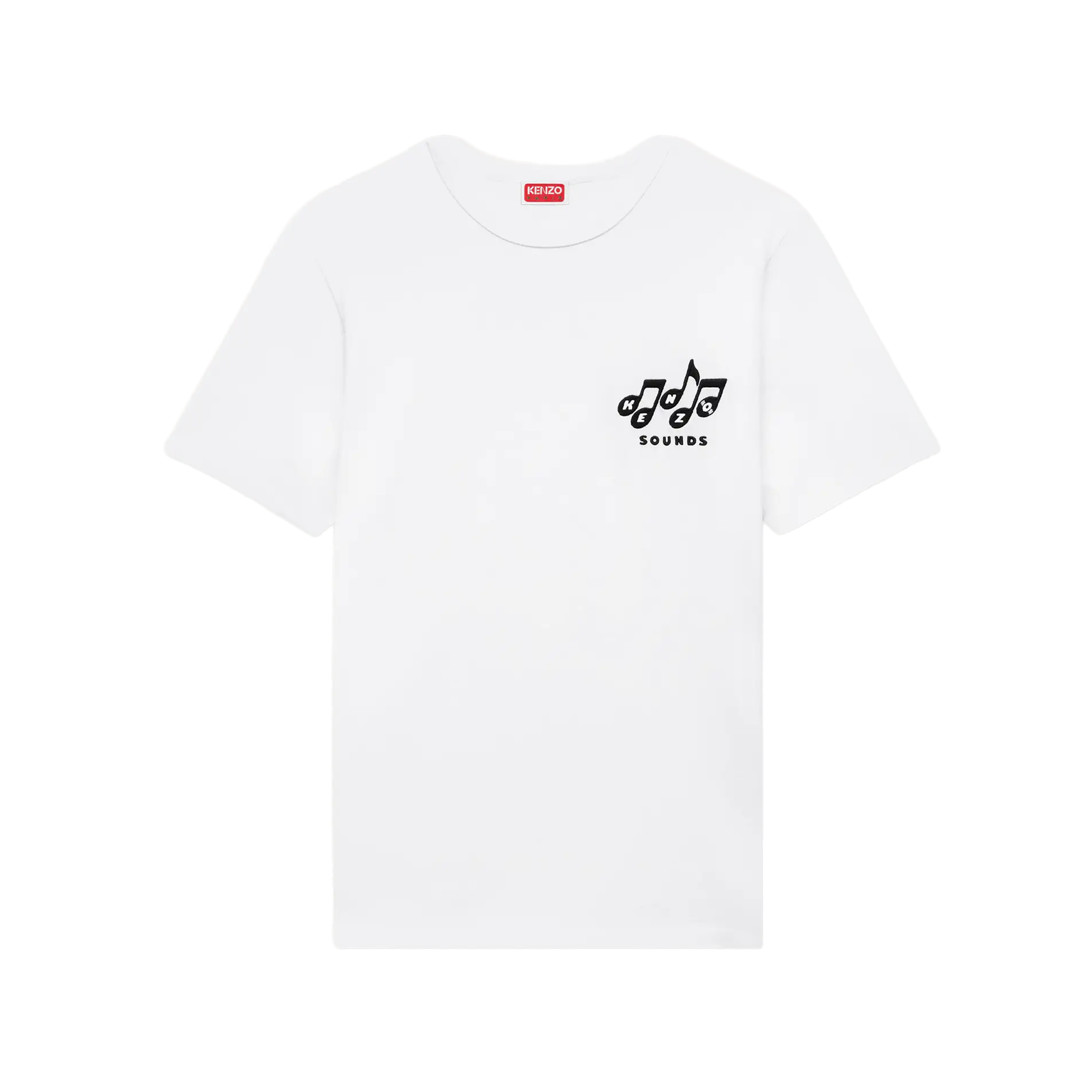 Kenzo Sounds Slim T-Shirt Off White FG65TS1614SG.02