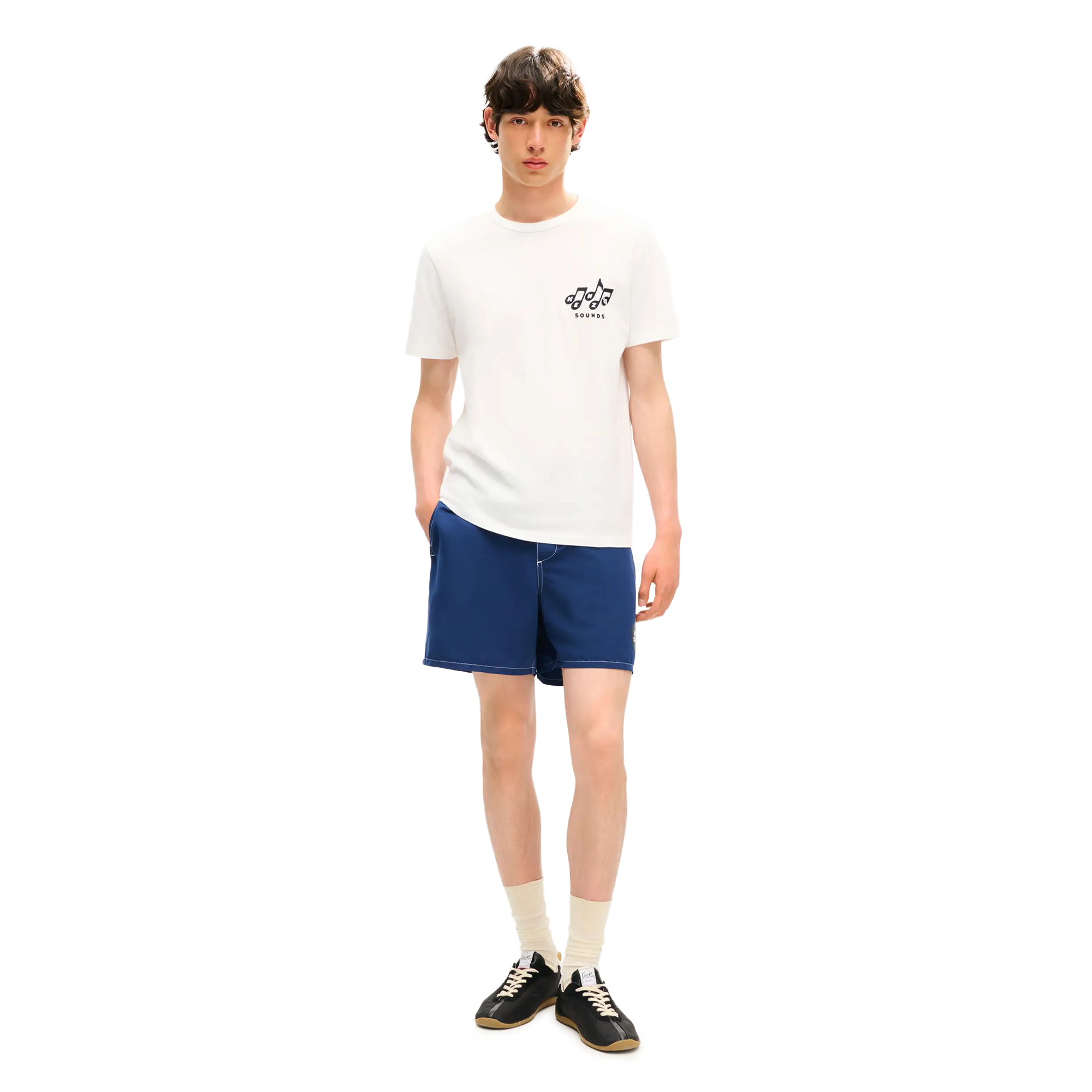 Kenzo Sounds Slim T-Shirt Off White FG65TS1614SG.02