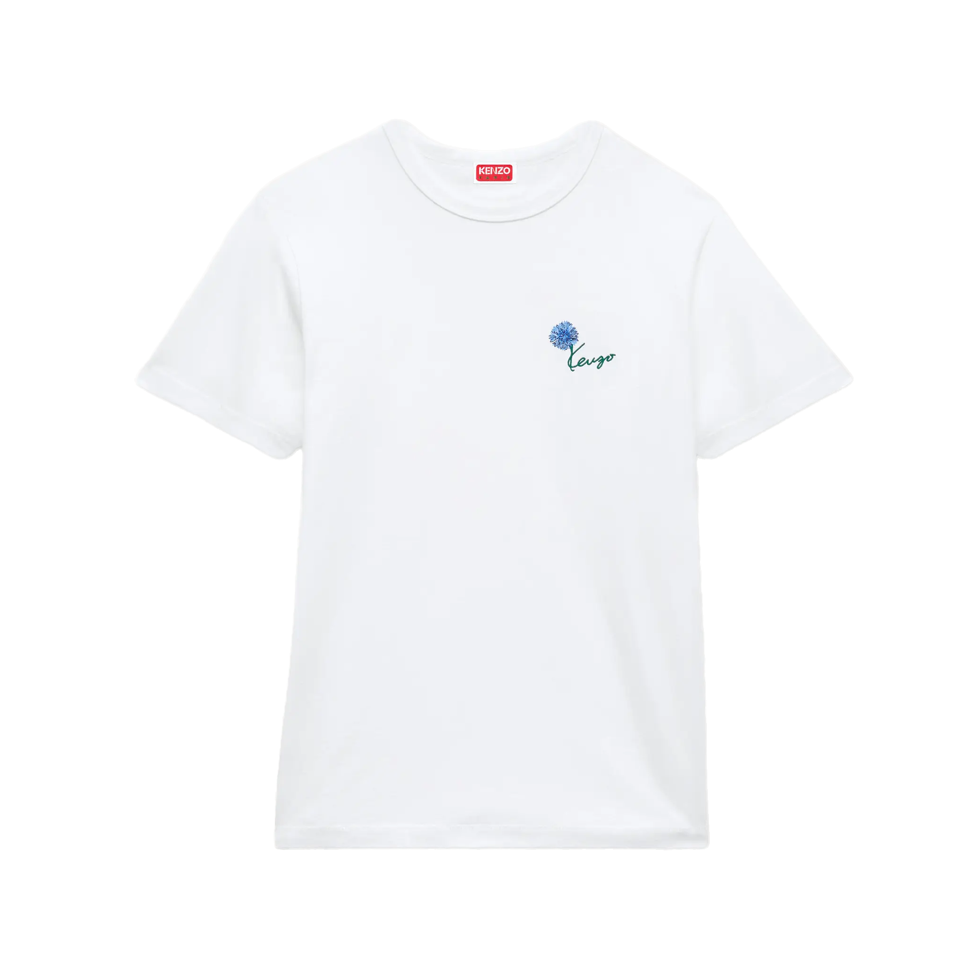 Kenzo Tulip Slim T-Shirt Off White FG65TS1624SG.02