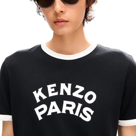 Kenzo Paris Emblem Slim T-Shirt Black FG65TS1644SK.99