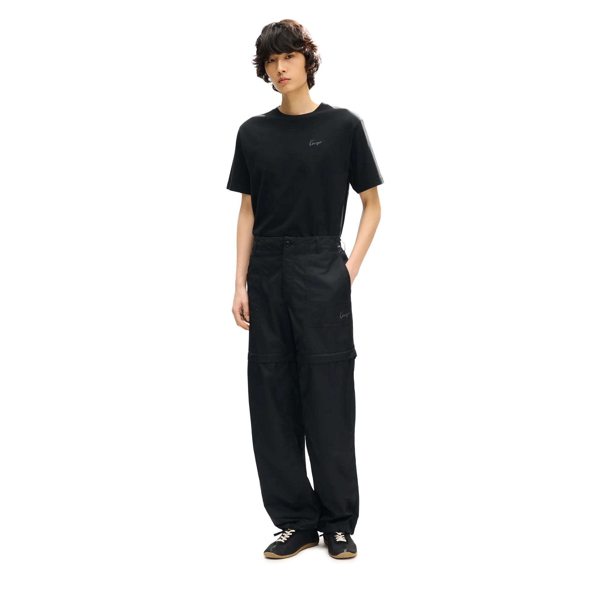 Kenzo Signature Classic T-Shirt Black FG65TS2854SG.99