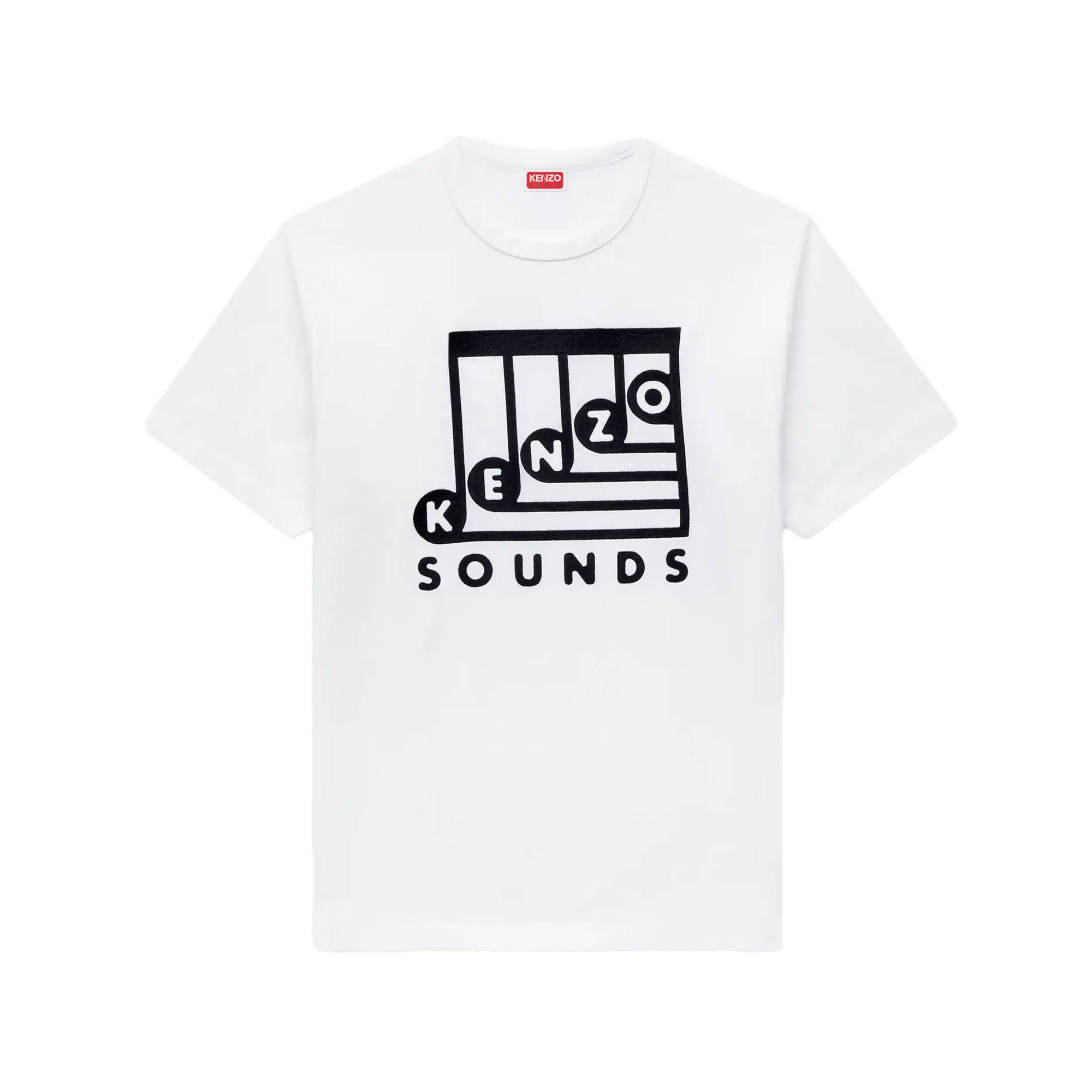 Kenzo Sounds Classic T-Shirt Off White FG65TS2914SG.02