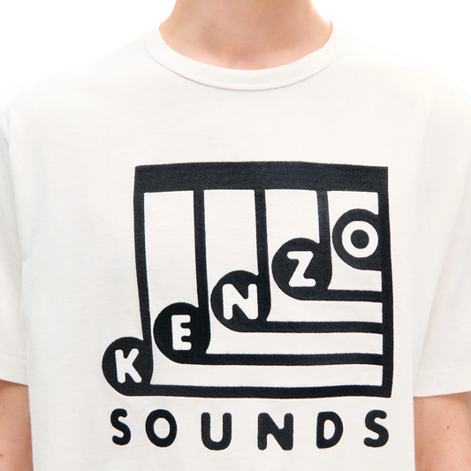 Kenzo Sounds Classic T-Shirt Off White FG65TS2914SG.02