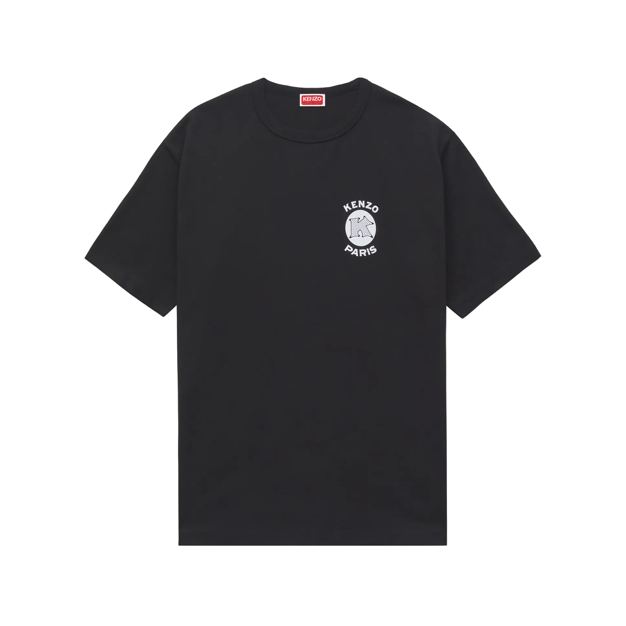Kenzo Paris Emblem Classic T-Shirt Black FG65TS2954SG.99
