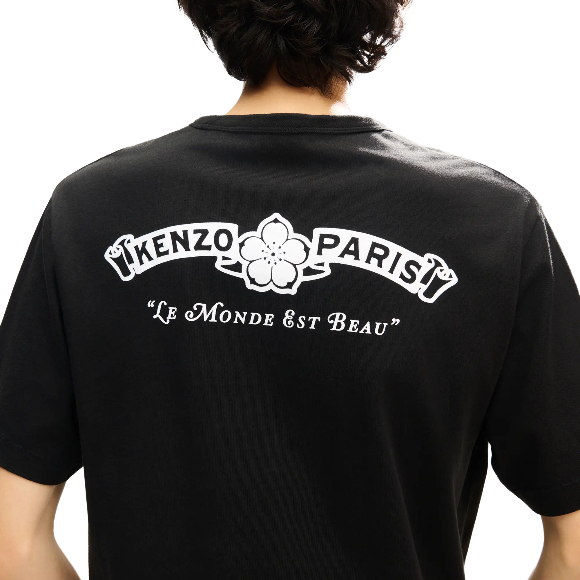 Kenzo Paris Emblem Classic T-Shirt Black FG65TS2954SG.99