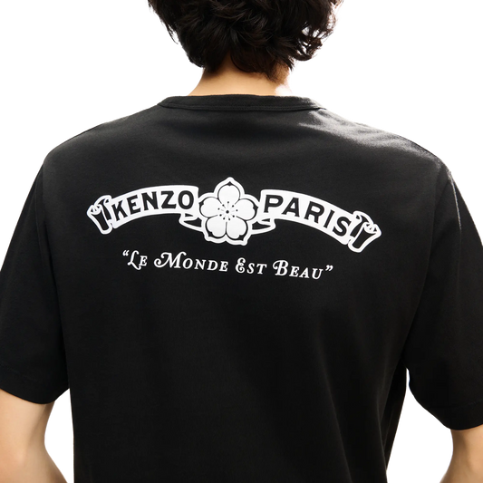 Kenzo Paris Emblem Classic T-Shirt Black FG65TS2954SG.99