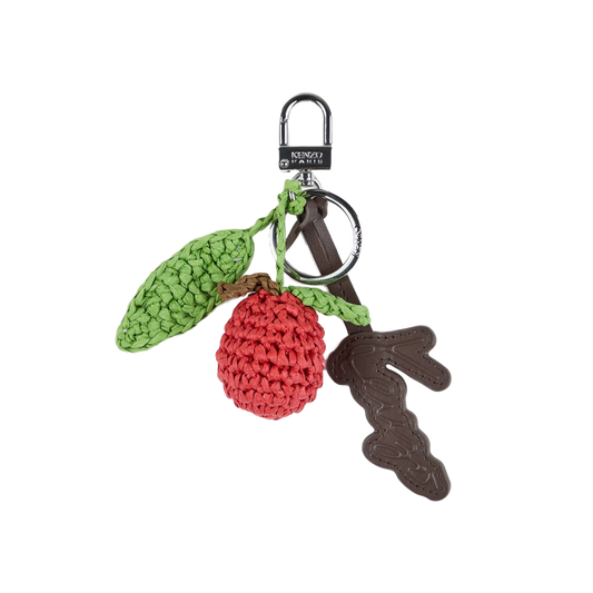 Kenzo Raffia Keychain Charm  FG68AC350B04.MU