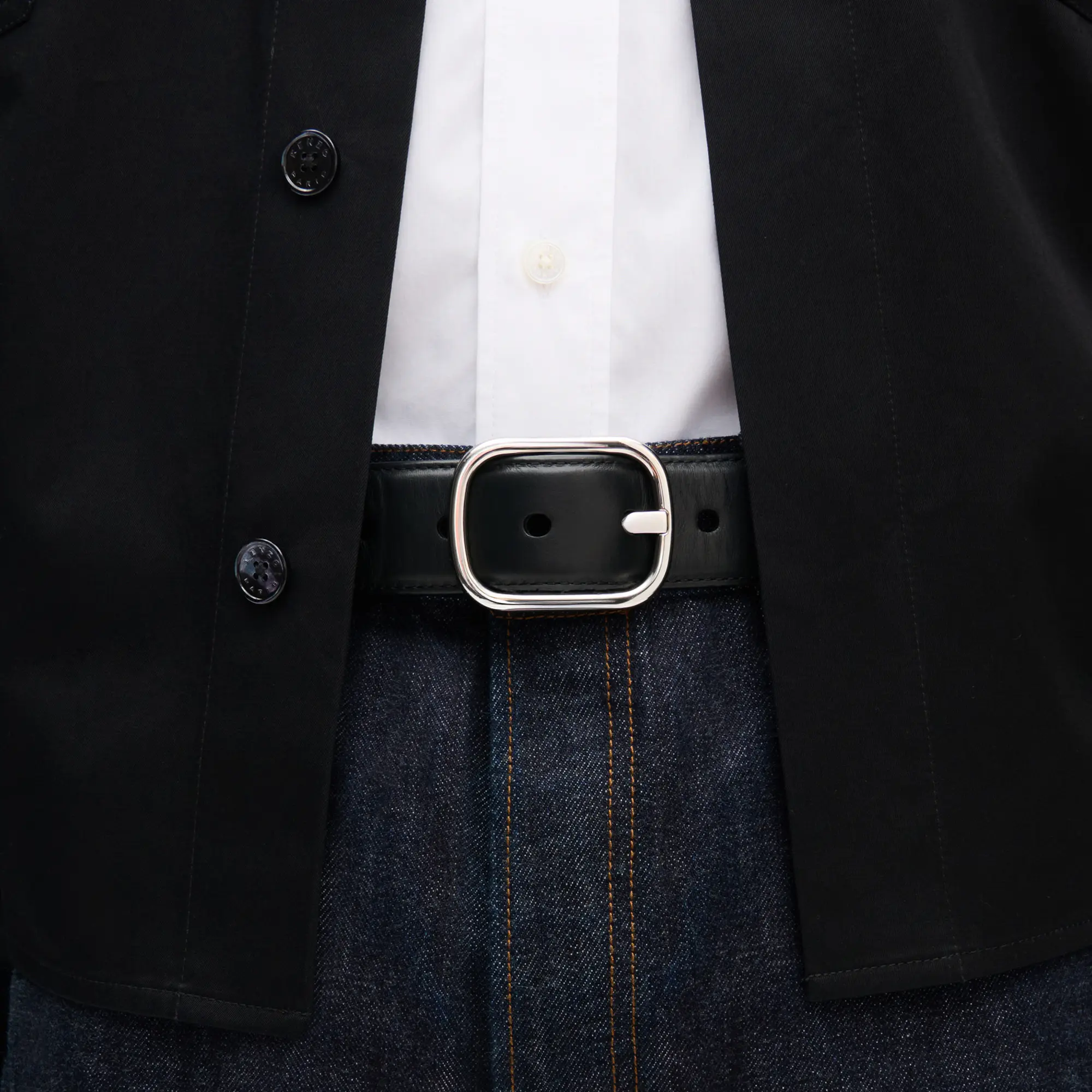 Kenzo Buckle Belt Black FG68CE020L09.99