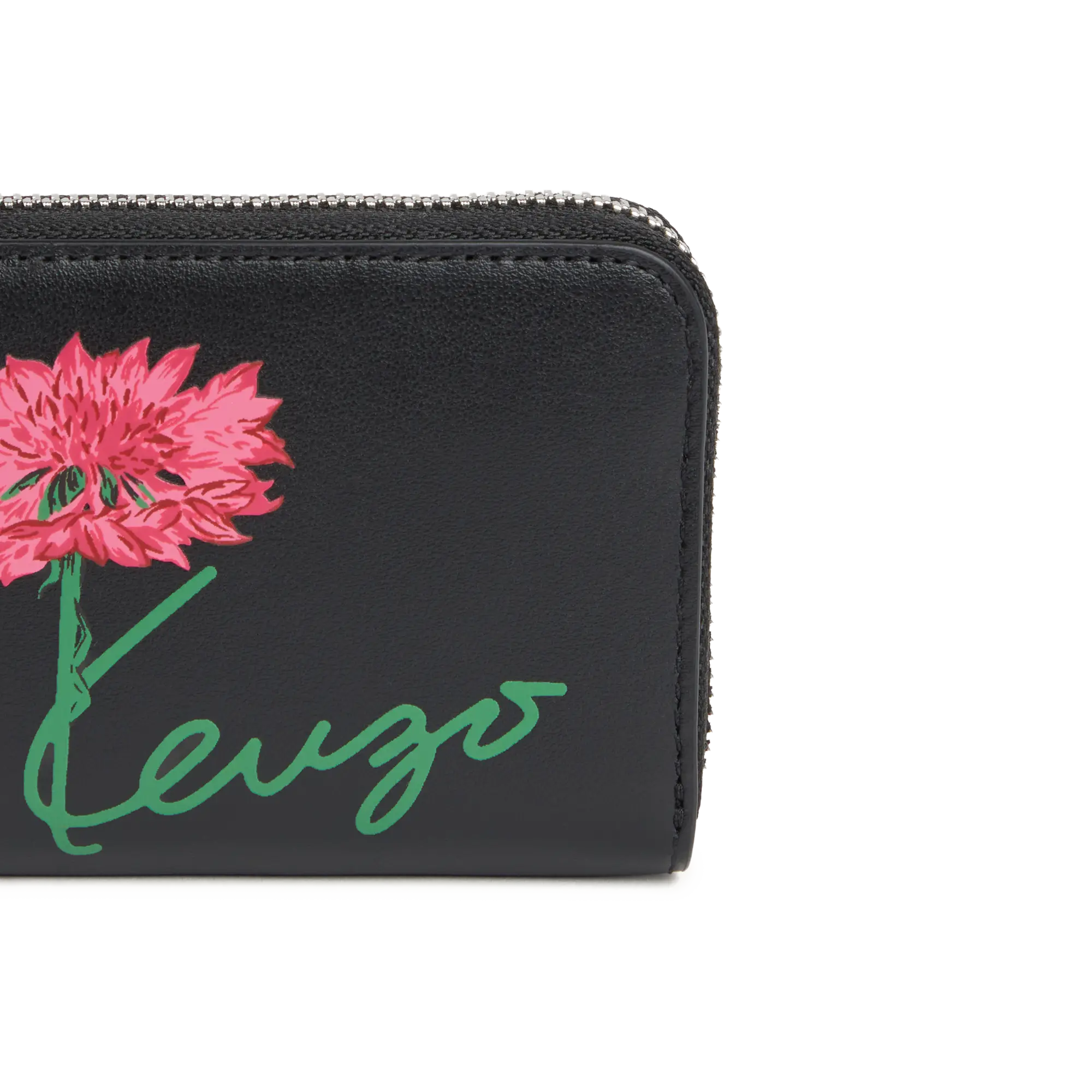 Kenzo Tulip Zip Wallet Black FG68PM803L31.99