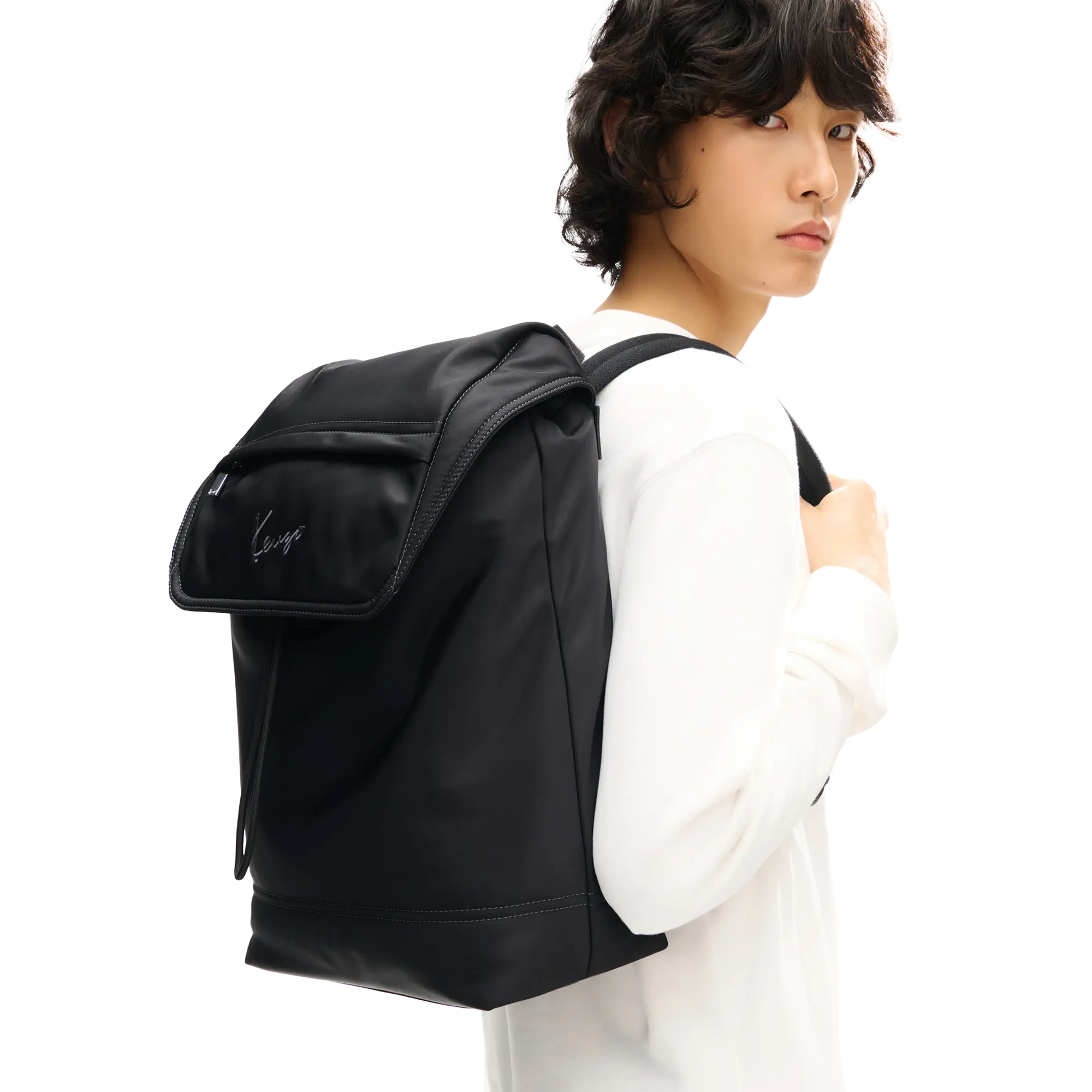 Kenzo Signature Backpack Black FG68SA403F02.99
