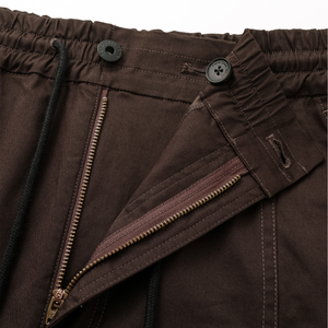 Feng Chen Wang  Brown Cargo Pants Red Brown