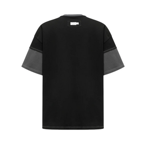 Feng Chen Wang  Deconstructed Patchwork T-Shirt Black/Grey