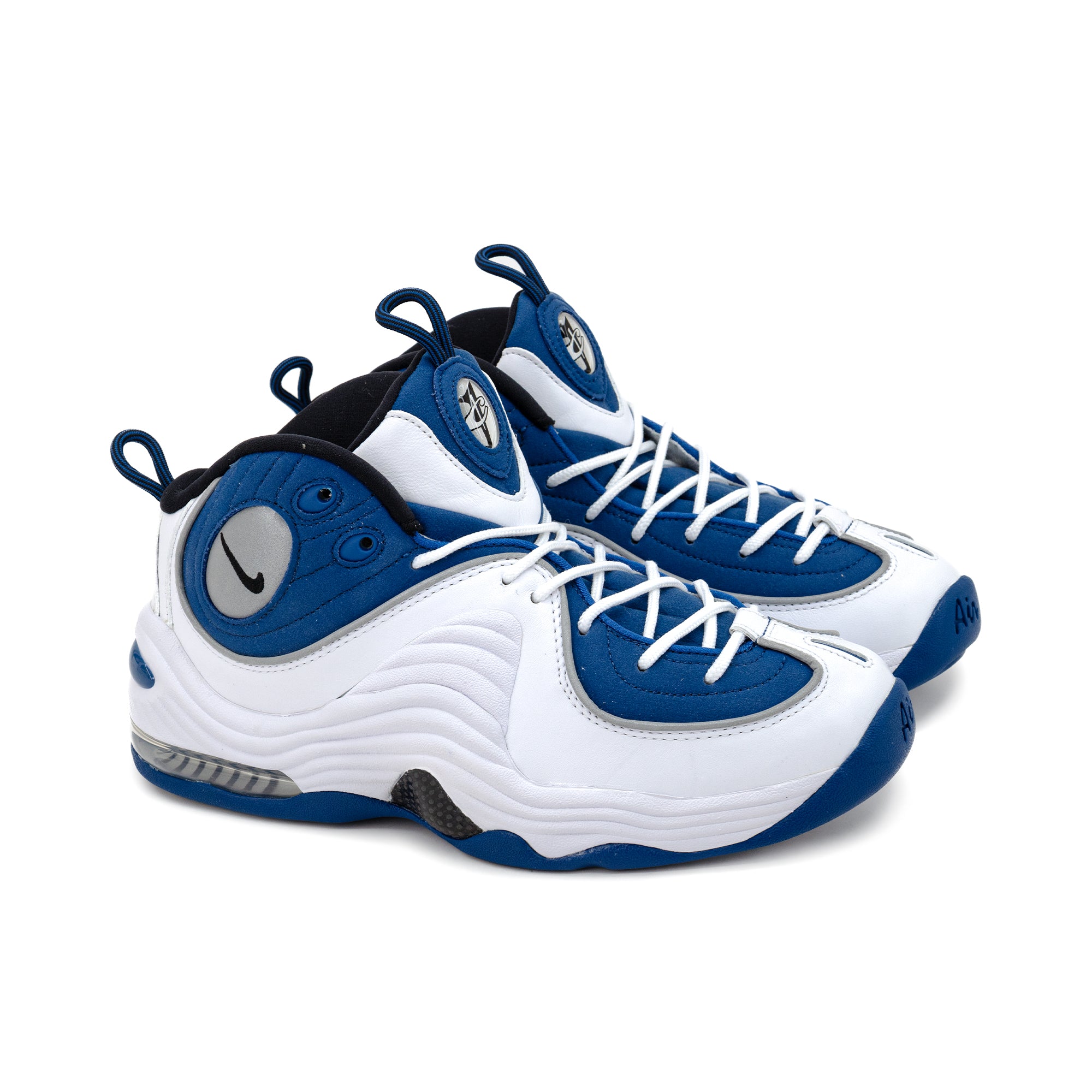 Penny hardaway shoes hot sale blue and white