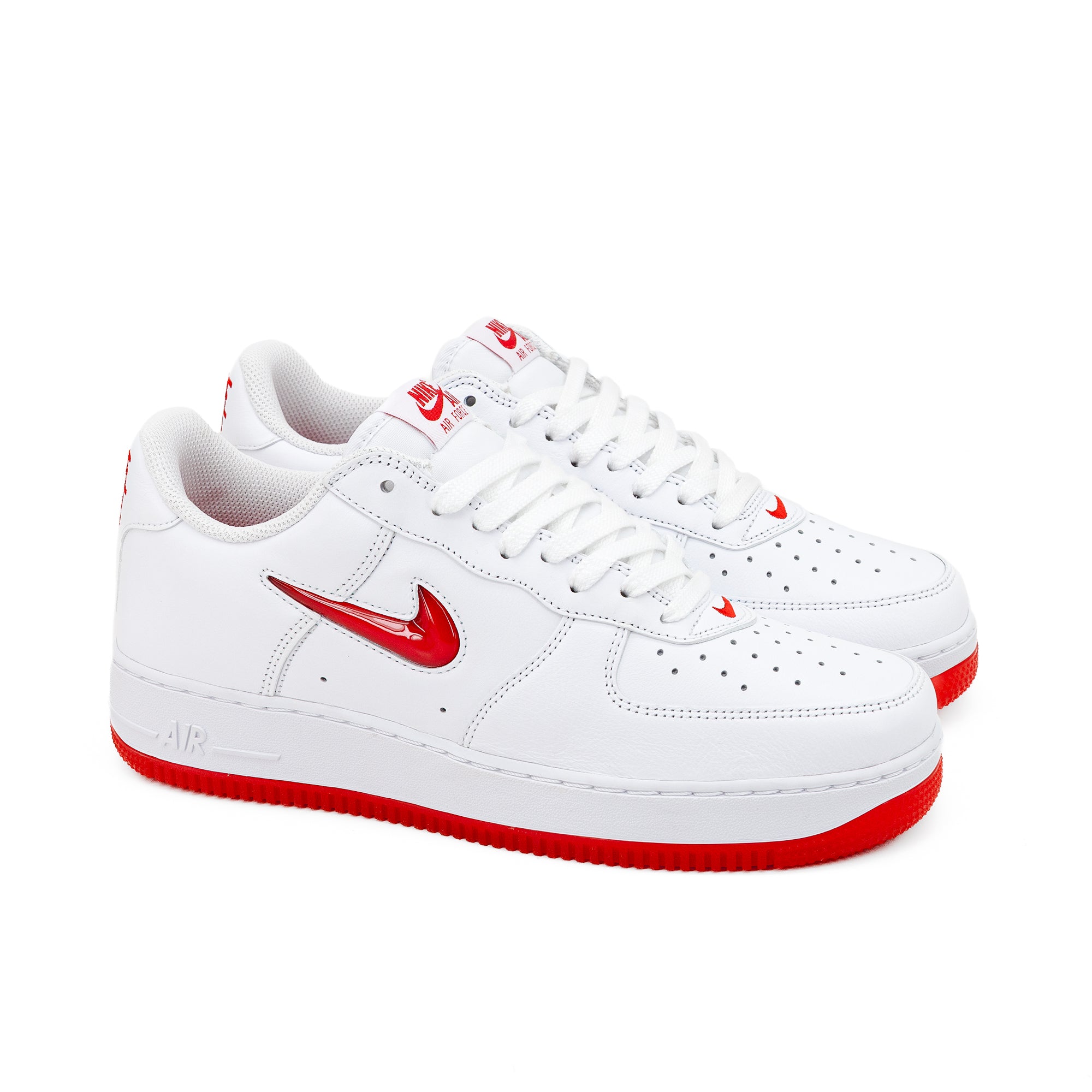 White University Red' - Air Force 1 Jewel 'Color of the Month