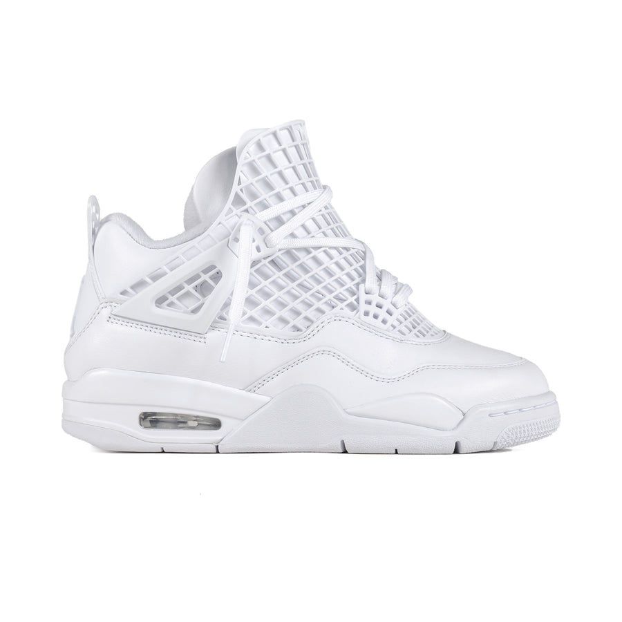 Nike Women's Air Jordan 4 Net White/Phantom/Metallic Gold FN7251-107