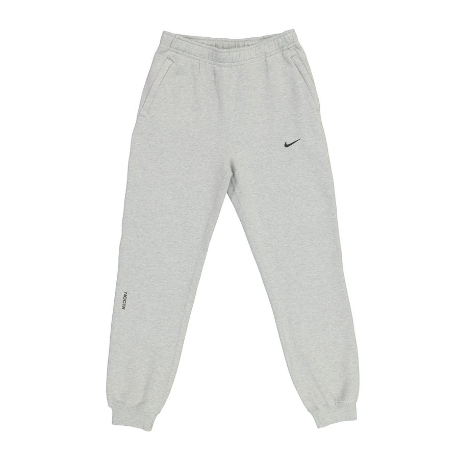 Nike x drake NOCTA Fleece Pants Dark Grey Heather FN7661 063 Laced