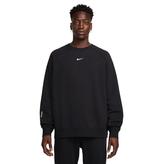 Nike NOCTA Men's Fleece CS Crew Black/White FN8160-010