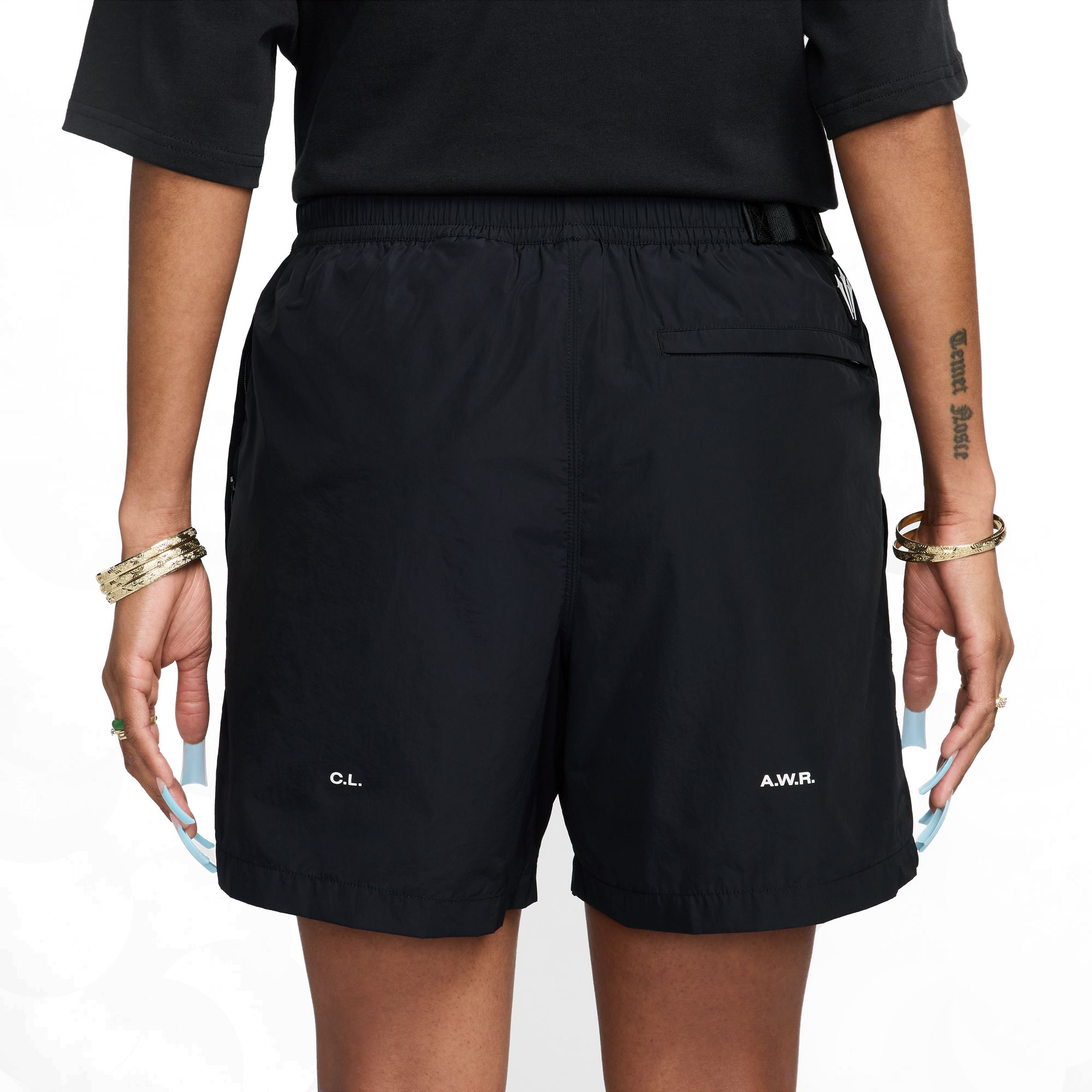 Nike NOCTA CS Nylon Shorts Black/Black/White FN8194-010