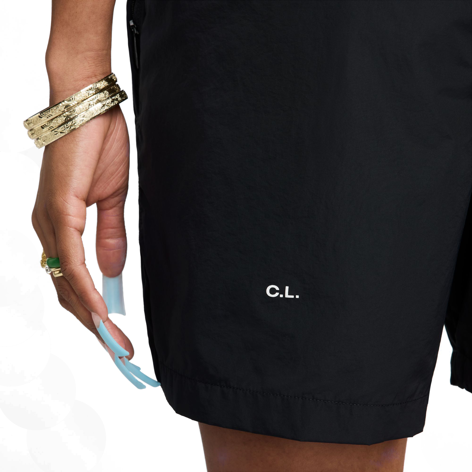 Nike NOCTA CS Nylon Shorts Black/Black/White FN8194-010