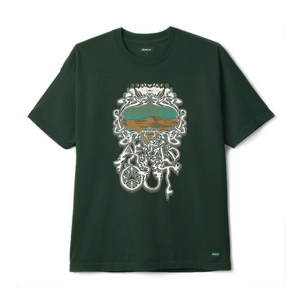 Afield Out Range Tee Forest Green