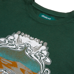 Afield Out Range Tee Forest Green