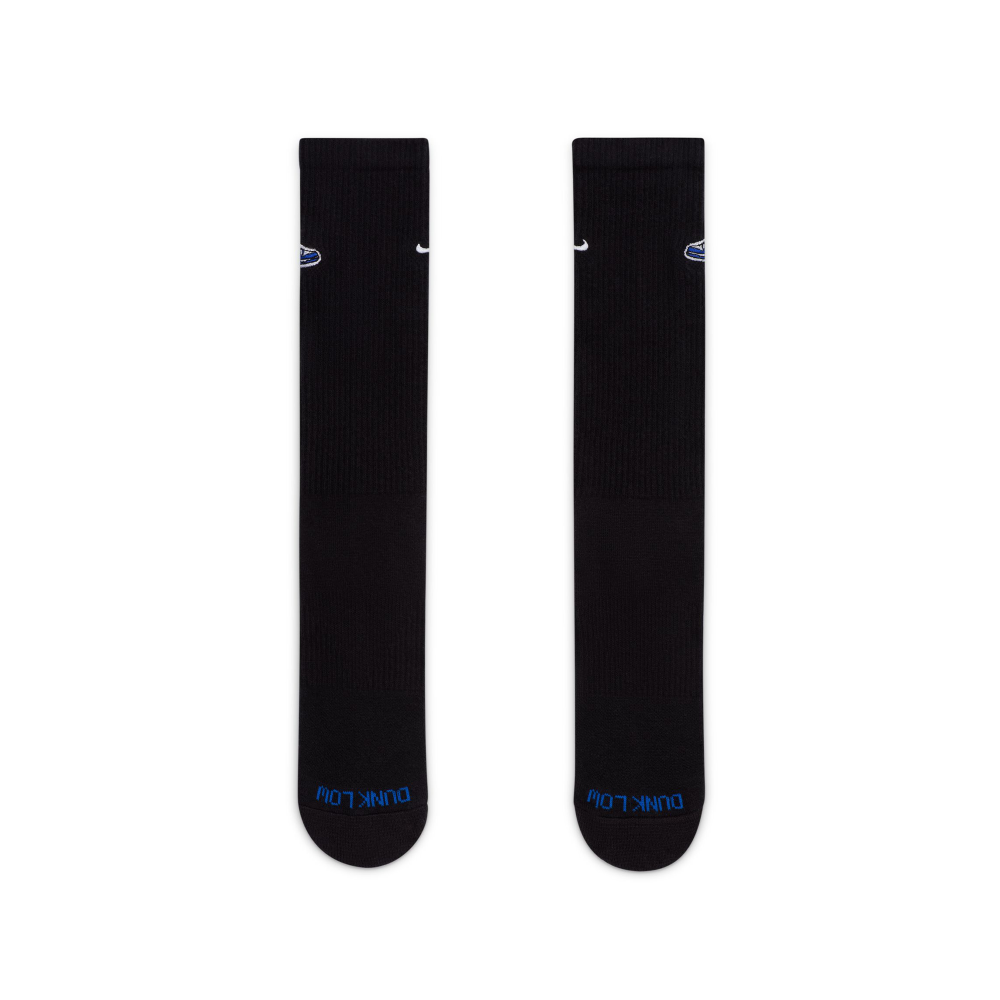 Nike Everyday Plus Cushioned Crew Socks (1 Pair) Black/Varsity Royal/White FQ0326-010