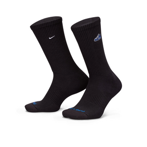 Nike Everyday Plus Cushioned Crew Socks (1 Pair) Black/Varsity Royal/White FQ0326-010
