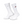 Nike Everyday Plus Cushioned Crew Socks (1 Pair) White/Black FQ0327-100