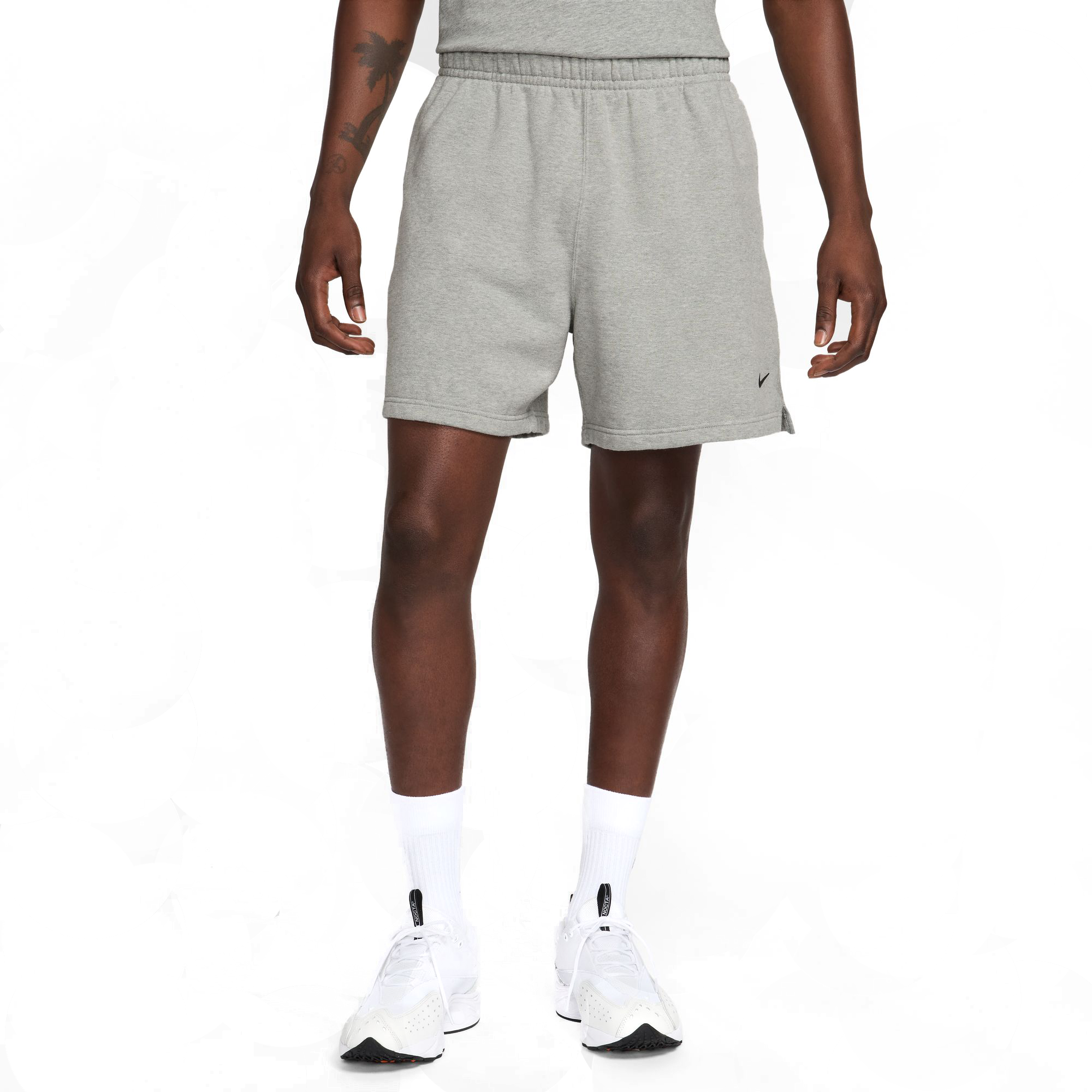 Nike NOCTA Cardinal Fleece Shorts Dk Grey Heather/Matte Silver/Black FQ0408-063